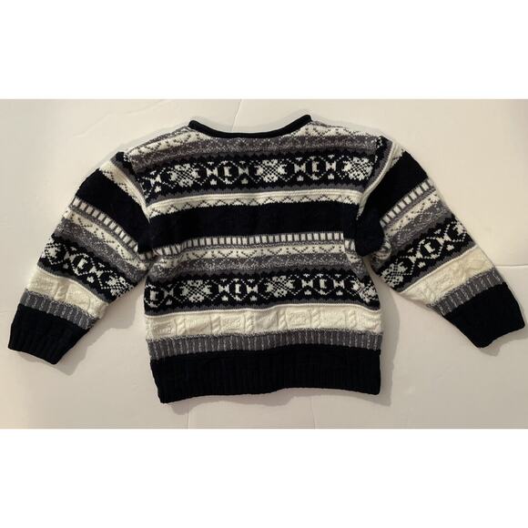 Vintage Grandpa Fair Isle Button Cardigan  Sweater Size 3T - Picture 5 of 9